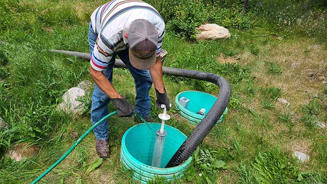 Lonny Anderson Working On Septic System Small